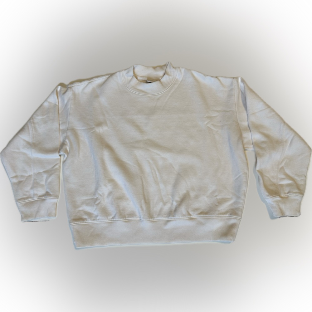 Cream Crewneck Sweater